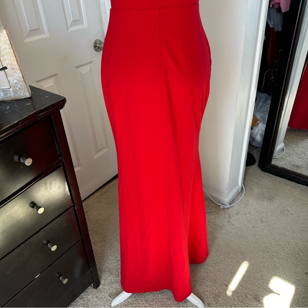 LULU’S EFFORTLESS RADIANCE STRAPLESS MERMAID MAXI DRESS - Picture 13 of 15